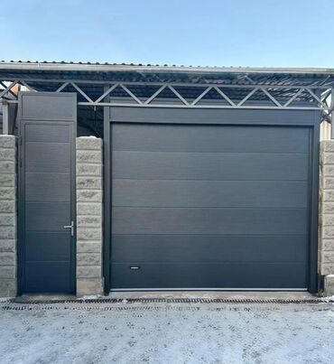 Секционные ворота: ВОРОТА | ДАРБАЗА Все виды автоматических ворот! Секционные ворота — 3