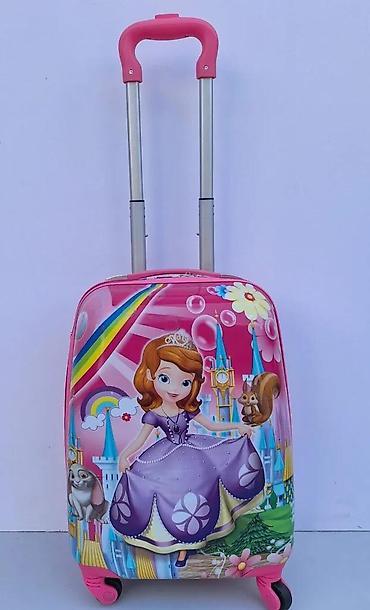 Rančevi, torbe i koferi: Dečiji kofer set – 2 komada, sa printom princeze - Dizajn: živopisna — 11