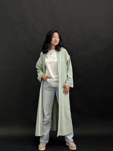 корейский одежда: Бомбезная Абайка с поясом в меру длинная Доставка 📦 в районе улан