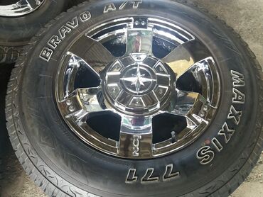 Колеса r18 для внедорожника toyota (6x139,7)диски и шины в идеальном
