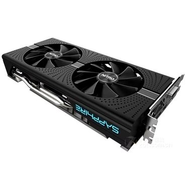 подставка ноутбук: Видеокарта, Б/у, Sapphire, Radeon RX, 8 ГБ, Для ПК