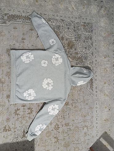 этно кийим: Худи Denim Tears African Diaspora Goods - Цвет: светло‑серый меланж - — 3
