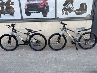 Городские велосипеды: 🚲 Велосипед 26” (Серый / Чёрный) ✔ Размер колёс: 26 дюймов ✔ Цвета
