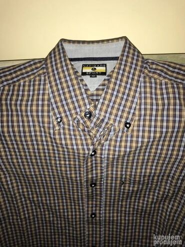 Košulje: Original NAVIGARE M 100% cotton Ramena 45cm duzina 75cm, rukav 64cm — 1