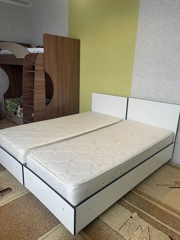 кровать односпальная с матрасом купить дешево: Односпальная Кровать