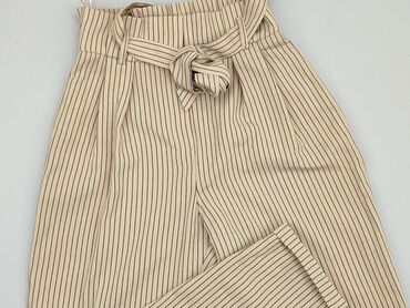 spódnice w kolorowe pasy: Material trousers, Primark, 2XS (EU 32), condition - Very good
