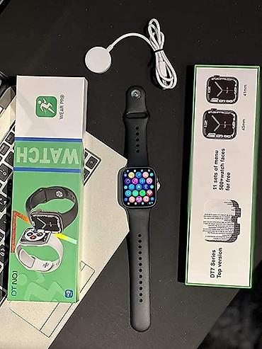 watch 8 ultra: İşlənmiş, Smart saat, Sensor ekran, rəng - Qara — 1