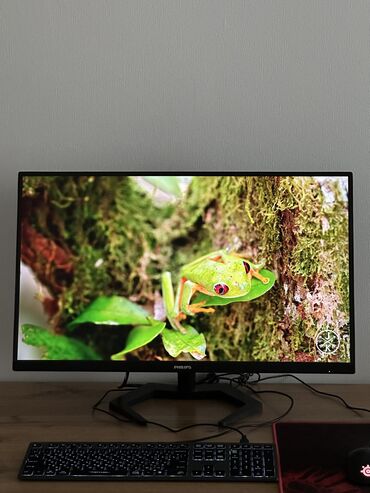 портативные колонки philips: Монитор, Philips, Б/у, LED, 27" - 28"