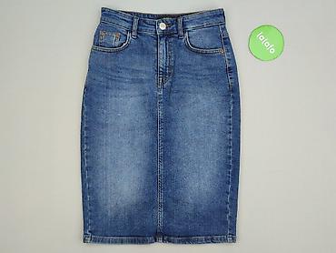 spodnice lata 80: DENIM JEANS, Spódnica damska, rozmiar 2XS — 2