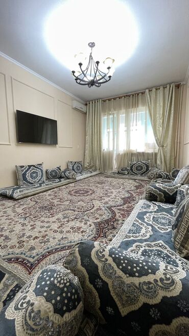 продается квартира аламедин1: 3 комнаты, 61 м², 105 серия, 4 этаж, Евроремонт