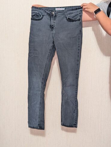 Джинсы: Джинсы, Высокая талия, S — 11