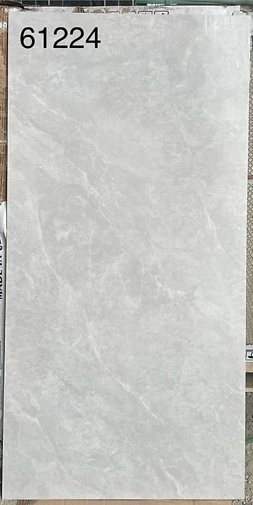 Керамогранит: Назначение: Для пола, цвет - Серый, Глянцевое покрытие, 60x120 см — 5