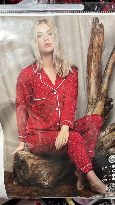 Пижамы: Пижама, Муслин, Турция, В полоску, С кружевом, Для невесты, XS, 2XL, 2XS — 9