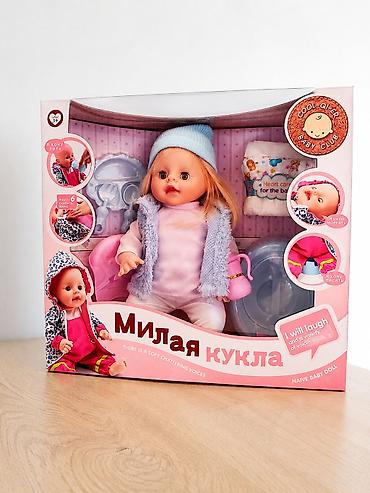 sederek oyuncaq: Milya kukla – danışan və funksiyalı uşaq kuklası, tam yenidir — 2