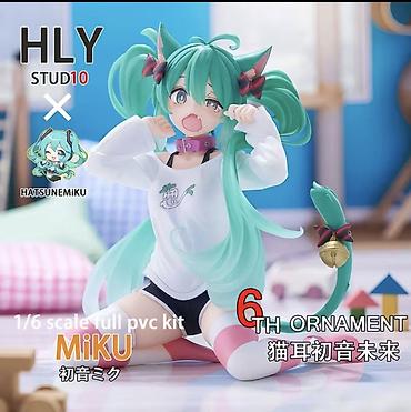 Фигурка Hatsune Miku (Cat Ears ver.) от HLY Studio - Масштаб: 1/6 -