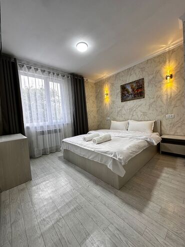 Посуточная аренда квартир: 1 комната, Постельное белье — 8