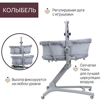 Детская мебель: Детская кровать трансформер, Б/у, цвет - Серый — 4