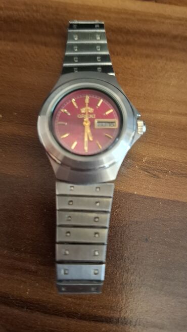 Qol saatları: İşlənmiş, Qol saatı, Orient, rəng - Qırmızı — 2