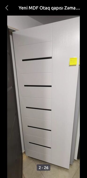 Otaq qapıları: Yataq otağı üçün Yeni Otaq qapısı 90x205 sm Naliçnik ilə, Ödənişli quraşdırma, Pulsuz çatdırılma -da lalafo.az — 8 Otaq qapıları: Yataq otağı üçün Yeni Otaq qapısı 90x205 sm Naliçnik ilə, Ödənişli quraşdırma, Pulsuz çatdırılma — 8