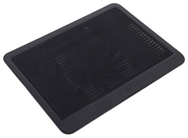 подставка для ноутбука с охлаждением: Подставка для ноутбука Deepcool N19, подсветка, вентилятор