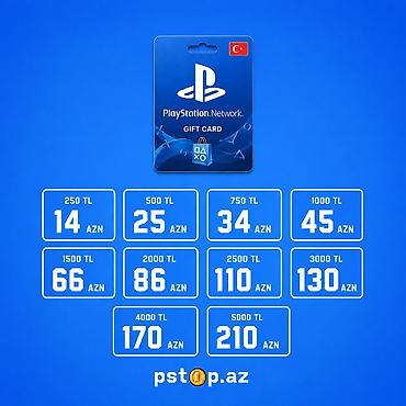 video dvd: PlayStation Store Turkiye hesabının (TL) Balans artırılması üçün gift — 1