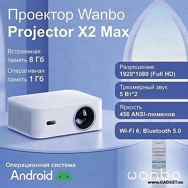Проектор Wanbo X2 Max + полотно в подарок (почти новый) Продаю