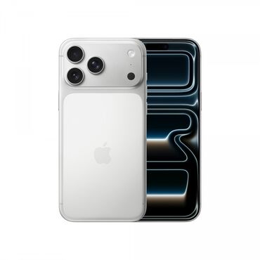 телефон айфоны: IPhone 17 Pro Max, Жаңы, 256 ГБ, Күмүш