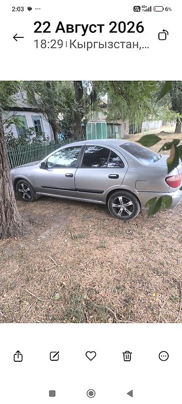 комфорт машина: Nissan Sunny: 2006 г., 1.5 л, Механика, Бензин, Седан — 1