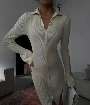 Повседневные платья: Платье-рубашка мини с длинным рукавом АКЦИЯ 5 штук за тысячу сомиков — 13