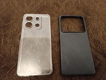 redmi note 8 kabrolar: 1-Redmi note 13 üçün şəffaf kabro 2-Redmi note 13 pro üçün qara kabro — 1