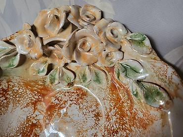 Činije: Cinija nova rucni rad iz 80ih.god. Cinija nova rucni — 4