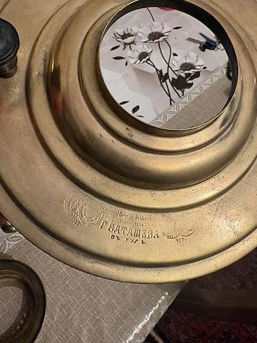 Qədim samovarlar: Qədim samovar, 1907 il, Latun, Vəziyyəti: Yaxşı — 12