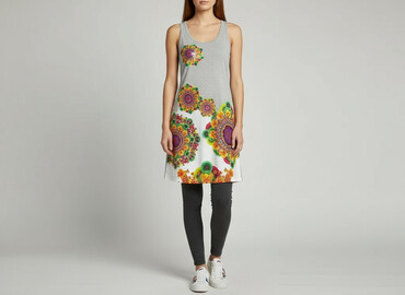 zaps sukienki: Desigual, Sukienka damska, rozmiar XS