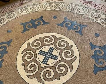 Аренда юрт: Аренда юрты, Каркас Деревянный, 85 баш, Стол — 12