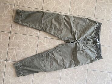 waikiki kozne pantalone: Pantalone, Jogger, bоја - Maslinasto zelena