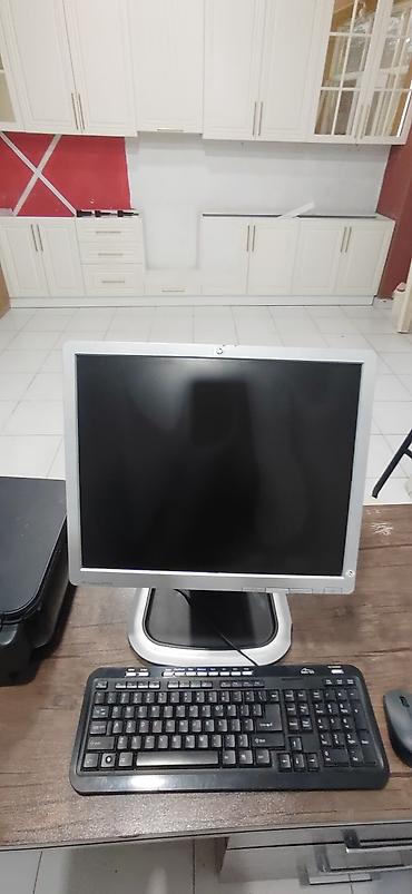 ikinci el thinkpad: HP Compaq LA1951g LCD monitor + klaviatura və siçan dəsti - Ekran — 3