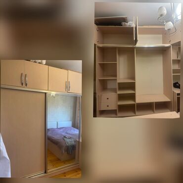 Uşaq və gənc otağı üçün dəstlər: Qarderob, paltar dolabı