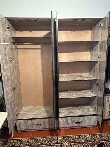 панфилова боконбаева: Шкаф распашной 4‑дверный в современном стиле под светлое дерево