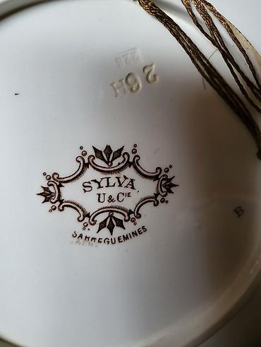 sat: Tanjir SILVA za na zid 1880 do 1900ta. g.Francuska. Sve o tanjiru na — 8