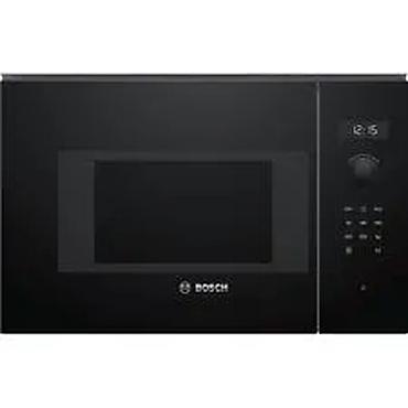 aeg pec: Bosch BFL524MB2 quraşdırılan mikrodalğalı soba – 20 L, 800 W, qara — 1