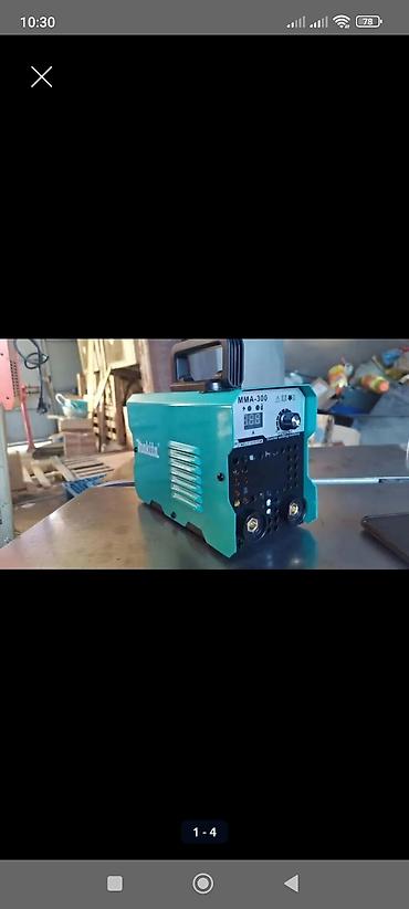 ütü boru: Makita MMA-300 invertor tip qaynaq aparatı - Tip: MMA/ARC (elektrodla — 1