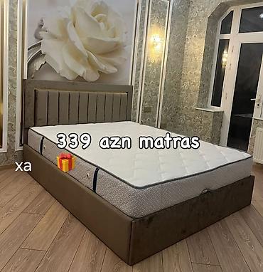 матрас двуспальный: Məhsul: Matras Xüsusiyyətlər: - Rahat yatış üçün ortopedik quruluşlu — 1