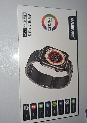 super optik: İşlənmiş, Smart saat, Sensor ekran, rəng - Qara — 4