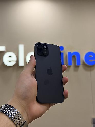 apple 5 s: IPhone 15, 128 GB, Qara, Zəmanət, Kredit, Simsiz şarj — 1
