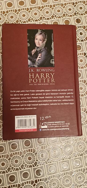 harry potter 1 azerbaycan dilinde: Satışda: Kitablar toplusu 1 ri 7manat 1) C.K. Roulinq – “Harri Potter — 4