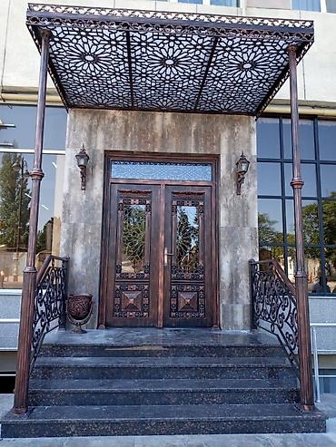 qapın: Metall qapılar – klassik və müasir dizaynlar - Material: qalın — 4