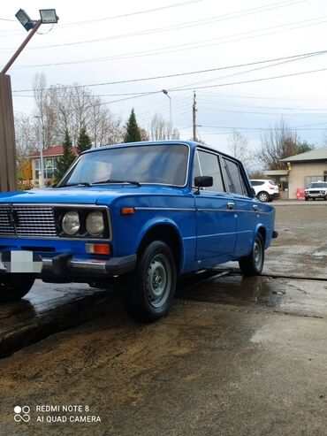 VAZ (LADA): VAZ 2106, göy rəngli, sedan kuzov. Xarici: - Klassik “2106” ön — 2