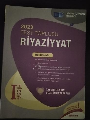 ders stollari: Riyaziyyat 11-ci sinif, 2023 il — 1