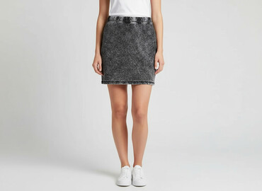 spódniczka jeansowe czarne: Sinsay, Women`s skirt, size S