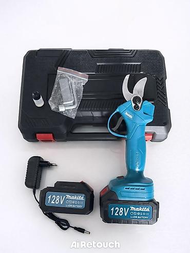Makita 128V akkumulyatorlu budama qayçısı (elektrik sekator)